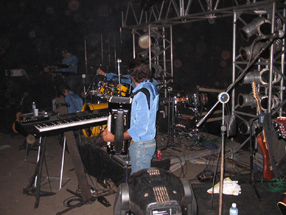 Os músicos de Di Paulo e Paulino, minutos antes do showGenivaldo Nogueira