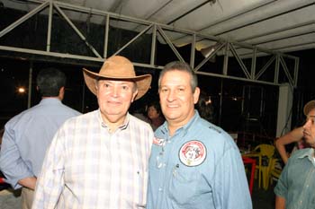 Deputado Luizinho Tenório e o presidente do Sindicato Rural, Waldir MoreiraDalmo Cúrcio