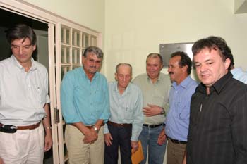 Dagoberto Nogueira, Governador Zeca, Geraldo Fernandes, dep. Luizinho,pref. José Donizete e VanderDalmo Cúrcio