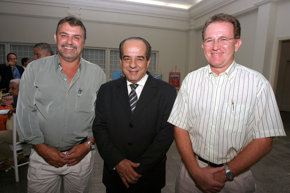 Paulo Cesar, José Ancelmo e Nilton CaldasDalmo Cúrcio