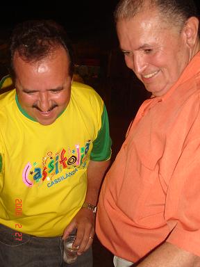 O prefeito José Donizete e o deputado estadual Luizinho Tenório, no CassiFolia 2006Bruna Girotto