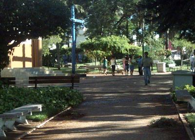 O centro da Praça São José.Bruna Girotto