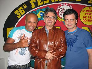 Dr. Eltes de Castro e a dupla Rick e RennerGenivaldo Nogueira