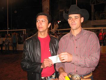 4º colocado na montaria em cavalo - Antônio Custódio de Almeida, de Fernandópolis/SPGenivaldo Nogueira