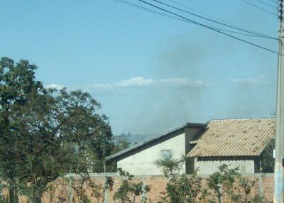 Queimada: fumaça típica, nesta época do ano, em todo Mato Grosso do Sul! Prática inaceitável!Bruna Girotto