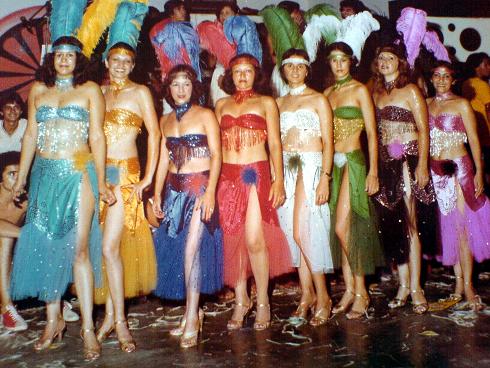 Bloco de carnaval da década de 70, no CTCArquivo pessoal