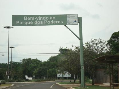 Entrada do Parque, pela av. Mato Grosso.Bruna Girotto