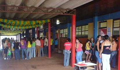 Escola Rui Barbosa no 1º turno das eleiçõesGuilherme Girotto