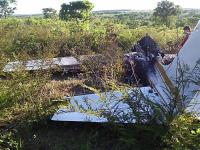 Avião caiu devido à falta de combustível; o piloto desapareceuDivulgação