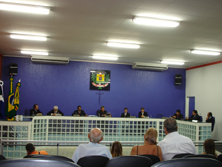 Visão geral do plenário da Câmara MunicipalZildo Silva