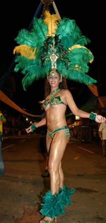 Amanda, a Rainha do Carnaval de CassilândiaDalmo Cúrcio