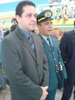 Delegado Paulo Rosseto e Tenente SílvioGuilherme C. Girotto