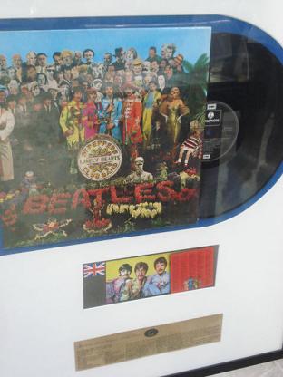 Coleção de todos LP's da banda. Na foto, o "Sgt. Pepper's Lonely Hearts Club Band"Bruna Girotto