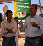 Vice-Prefeito, Tião da Marieta e Prefeito José Donizete