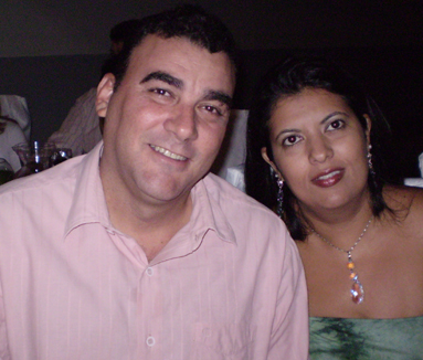 Adão dos ""Correios" e a esposa DulceGenivaldo Nogueira