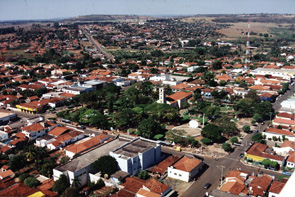Vista parcial do centro de CassilândiaDalmo Cúcio
