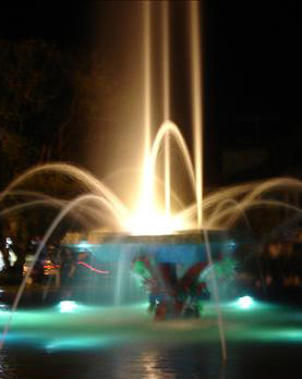 Fonte da Praça São José - Um show de luzes e cores