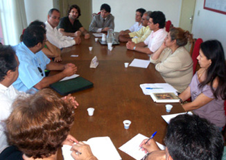 Dr. Silvio comandando reunião com todos os secretários municipaisAssessoria de Imprensa