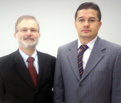 esq. p/ desembargador Ricardo Zandona e o juiz Luiz Divino Ferreira
