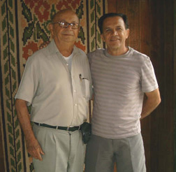 Manoel Afonso com o ex-governador de MT Garcia Neto, em encontro recente.