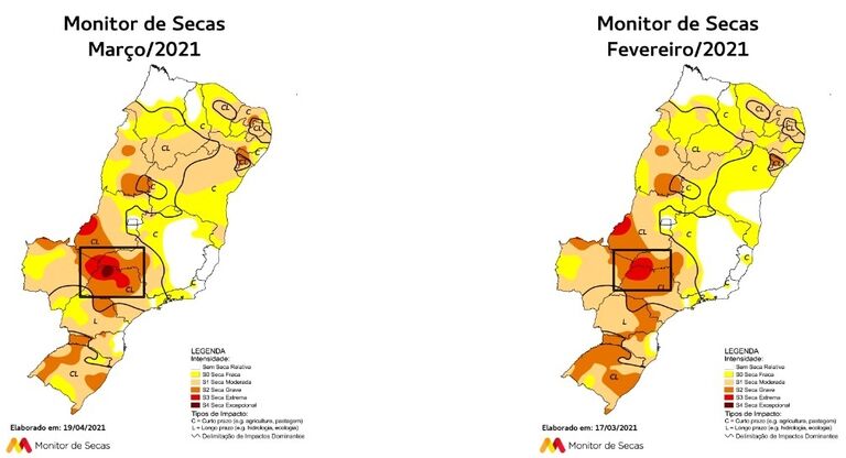 Fernandópolis já atinge o grau mais severo de seca, diz Monitor
