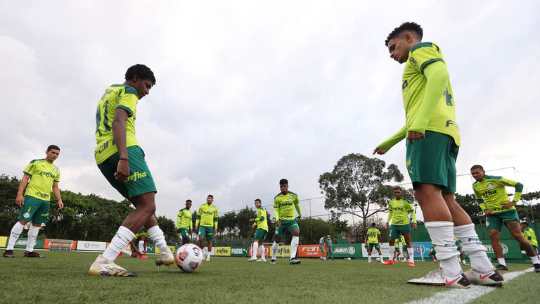 Libertadores: Palmeiras ensaia movimentações para o jogo de hoje a noite