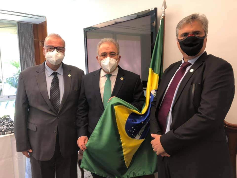 Fotogaleria: cassilandense se reuniu com o Ministro da Sa&uacute;de