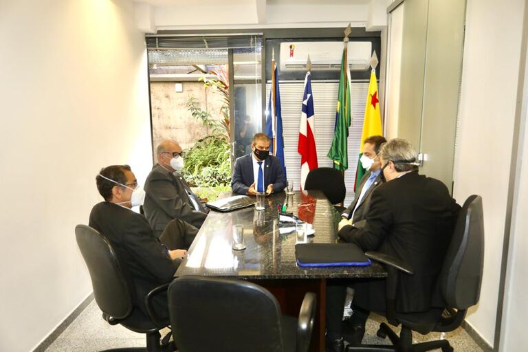 Fotogaleria: cassilandense se reuniu com o Ministro da Saúde