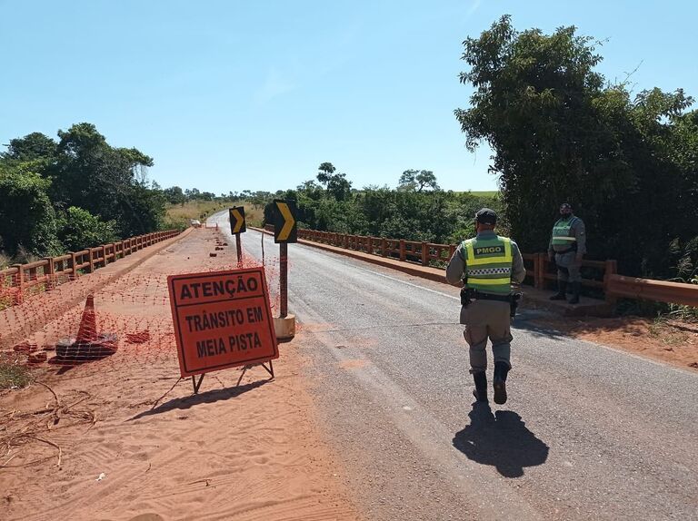 Goiás: Ponte na GO-184 é parcialmente liberada