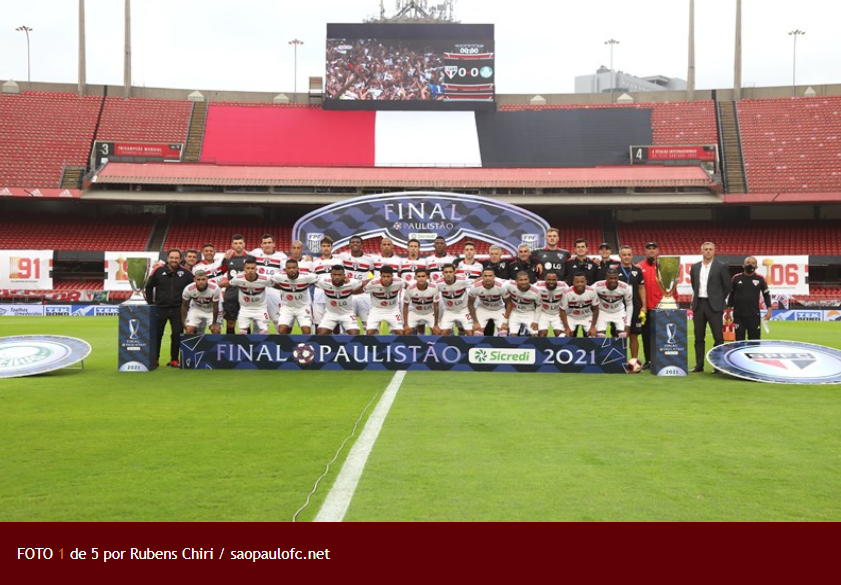 São Paulo é o campeão paulista de 2021 - Portal Morada - Notícias de  Araraquara e Região