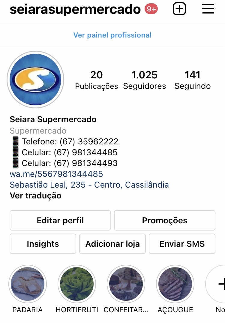 Olha essa novidade do Seiara Supermercado