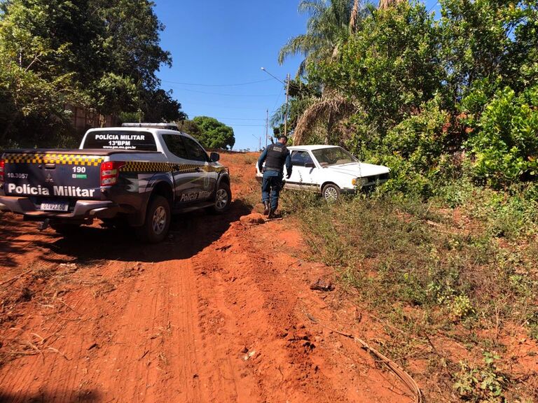 Polícia Militar prende, no Tamandaré, autores de furto de veículo em Cassilândia