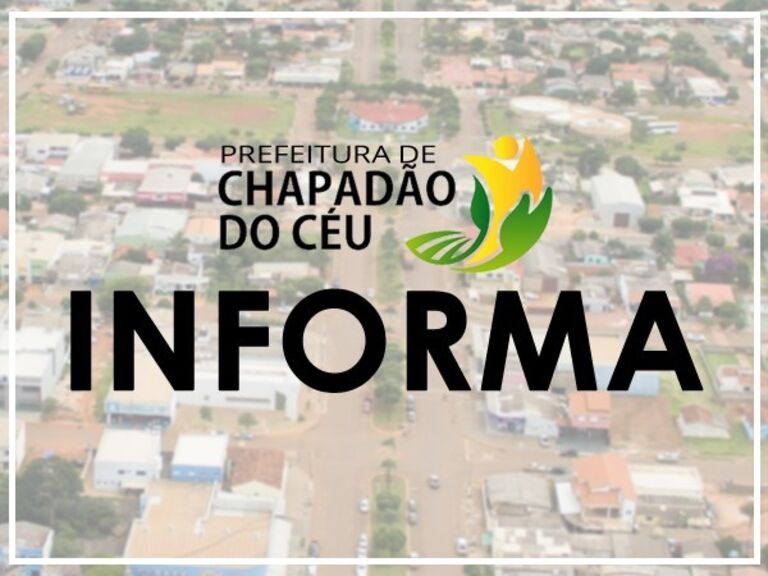 Covid-19: confira o boletim coronavírus de Chapadão do Céu, Goiás