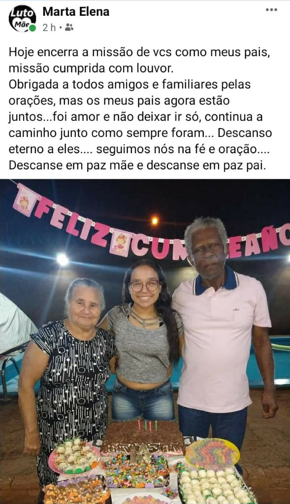 Fotogaleria: casal que residiu h&aacute; 34 anos em Cassil&acirc;ndia, morre de Covid-19