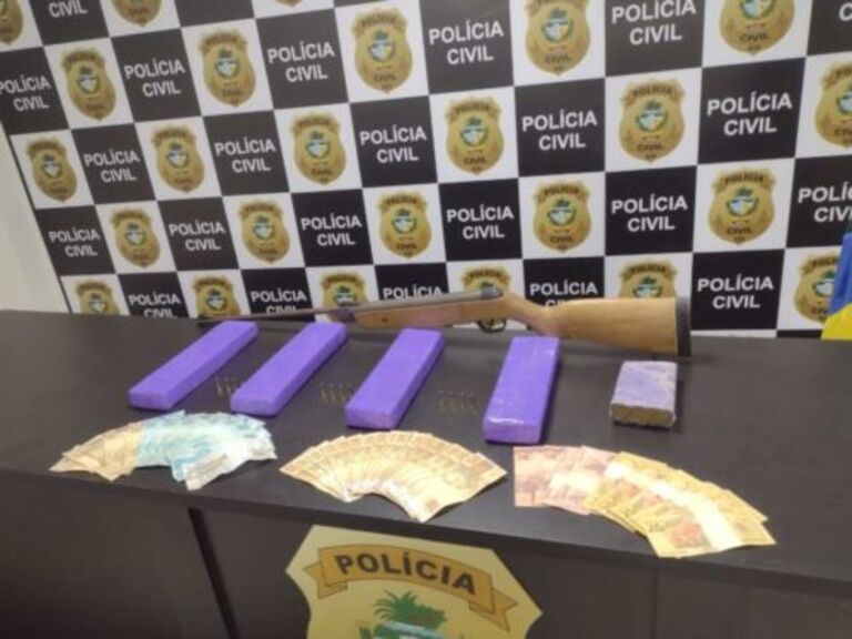 Goiás: mais de 800 kg de drogas já foram apreendidos