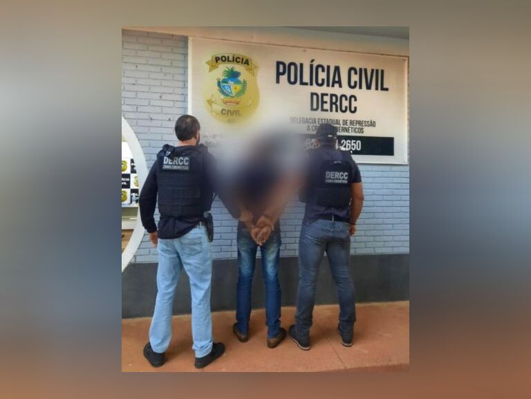 Polícia prende em Goiânia jovem suspeito de latrocínio praticado contra fazendeiro paraense