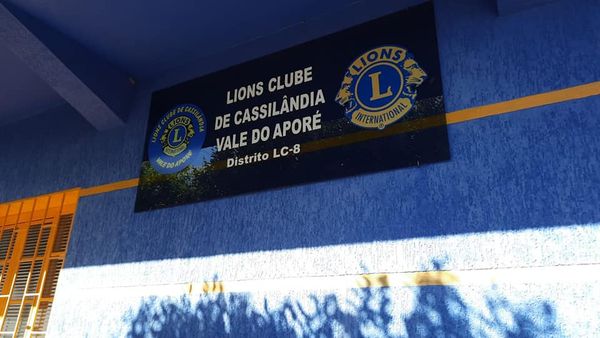 Lions Clube de Cassil&acirc;ndia &quot;Vale do Apor&eacute;&quot; eterniza Jos&eacute; Carlos Gomes e Jos&eacute; Manoel Sim&otilde;es