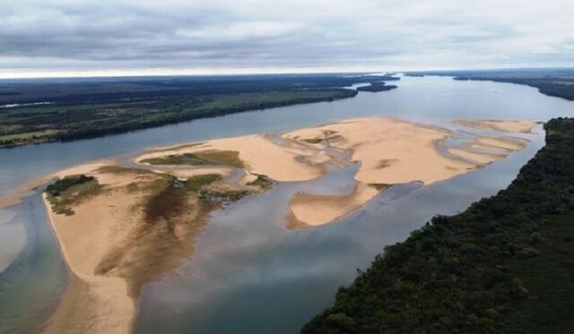 Na divisa de MS, maior hidrelétrica do Sudeste está próxima do colapso hídrico
