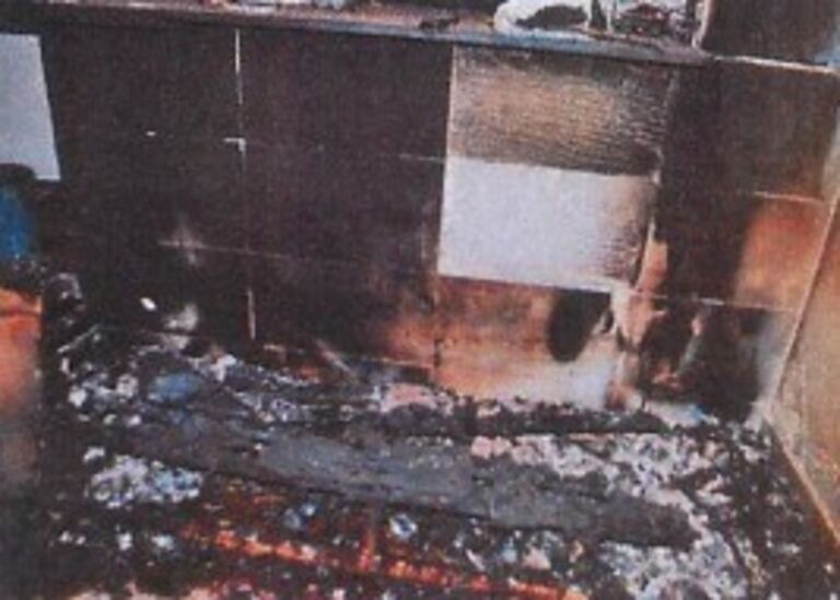 Presa mulher investigada por atear fogo na casa para matar seu companheiro, em Rio Verde