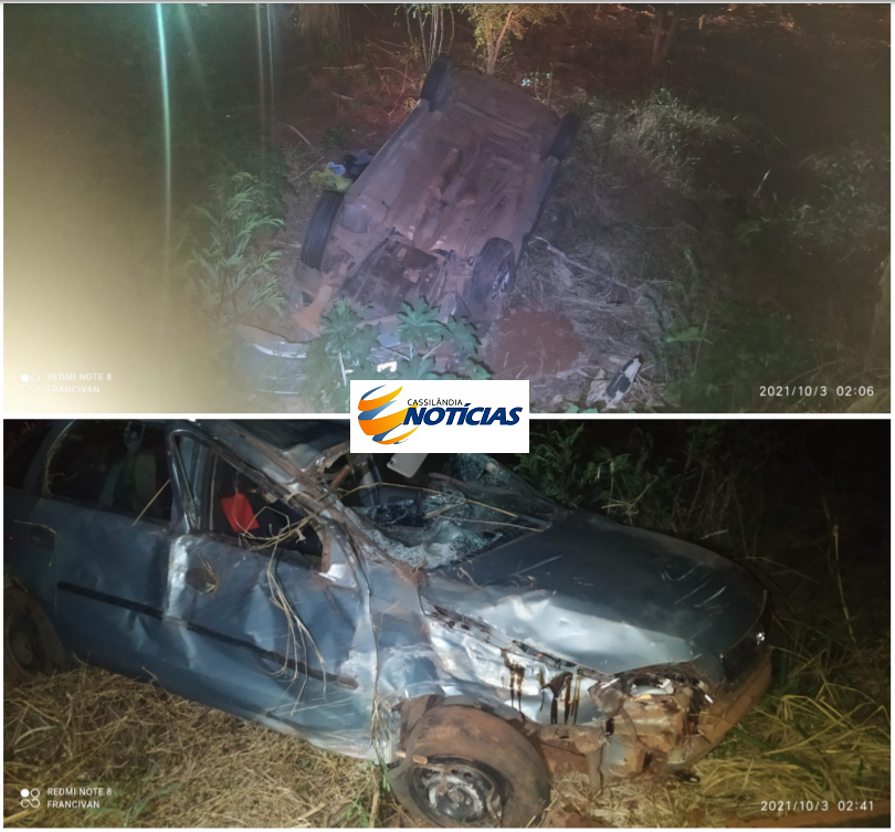 Fotogaleria: cassilandense morre em acidente no trevo de Iturama/MG nesta madrugada