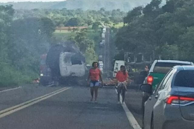 Cassilândia/Paranaíba: imagens do trágico acidente na BR 158 deste domingo