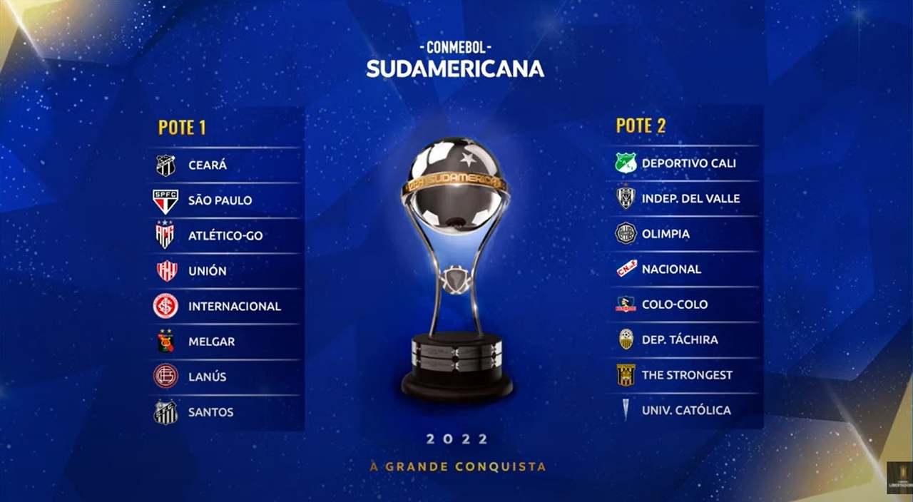 Copa Sul-Americana: sorteados os jogos das oitavas da competi&ccedil;&atilde;o