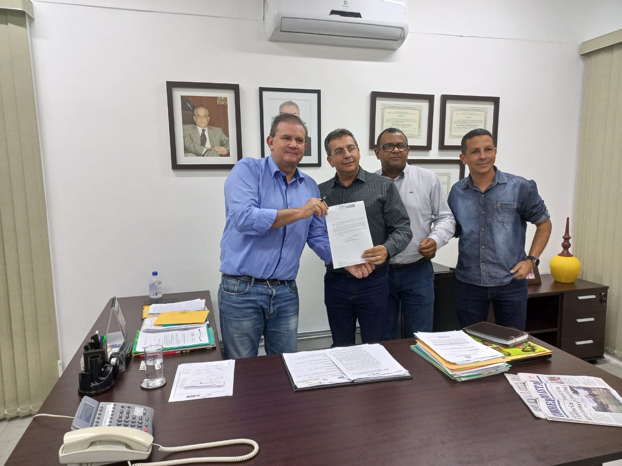 Veja o documento que o prefeito Valdecy recebeu hoje em Campo Grande