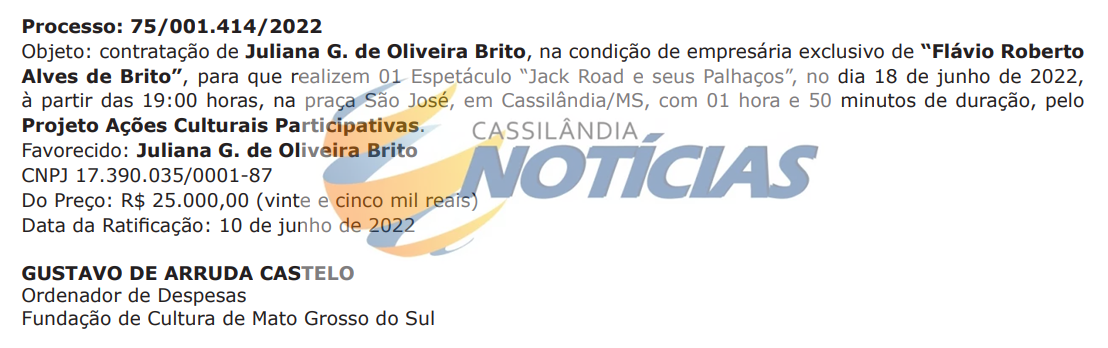 Cassil&acirc;ndia: &quot;Jack Road e seus Palha&ccedil;os&quot; se apresentar&atilde;o na Pra&ccedil;a S&atilde;o Jos&eacute;