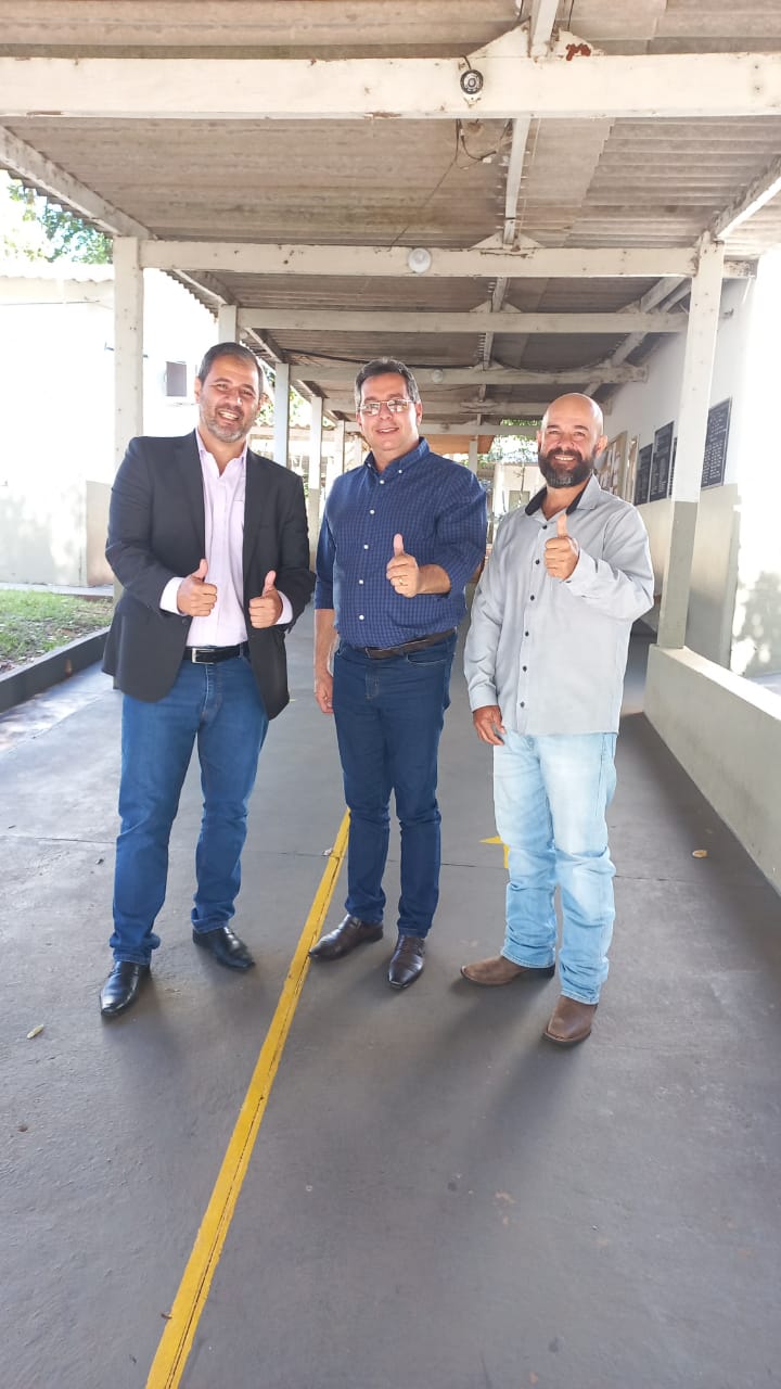Reitor da UEMS se encontra com o prefeito Valdecy e volta a falar sobre o curso de direito em Cassilândia