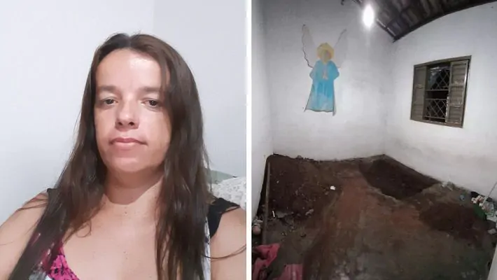 M&atilde;e encontra corpo de filha enterrado dentro de quarto ap&oacute;s 8 dias desaparecida