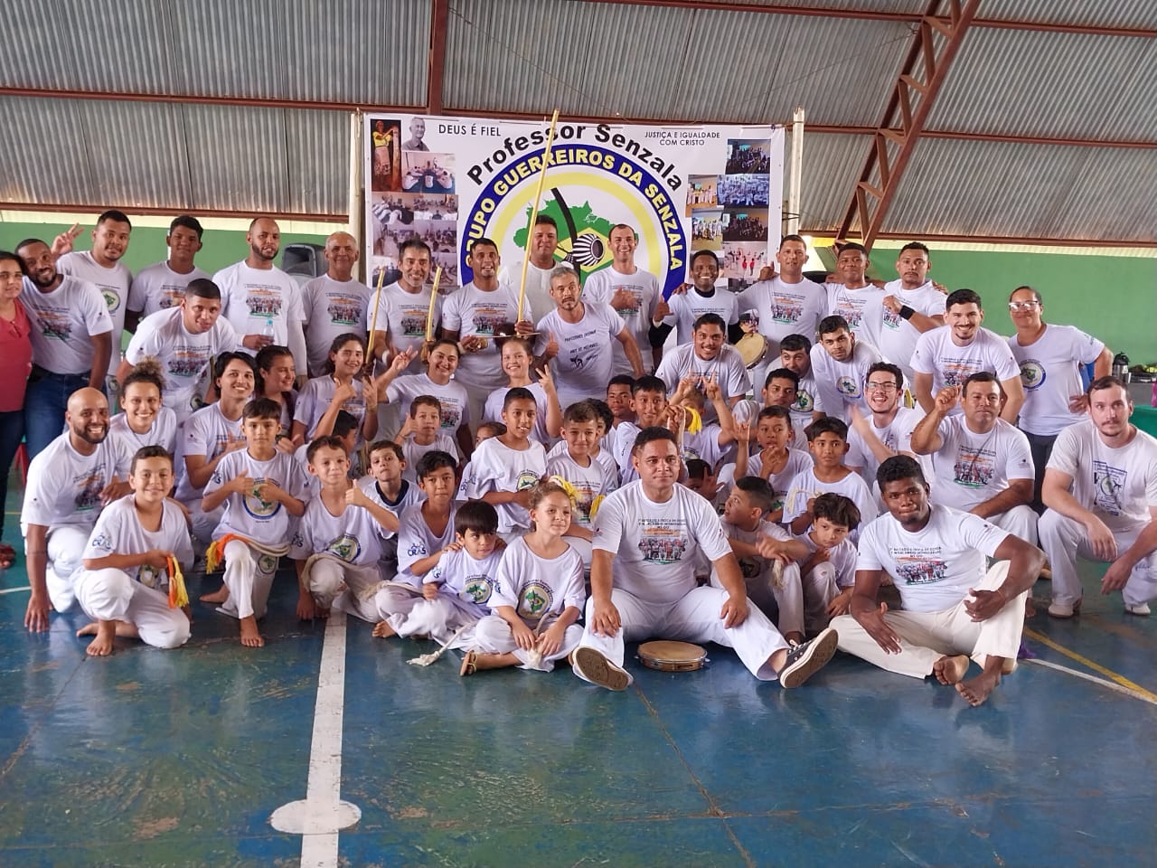 Fotogaleria: Cassil&acirc;ndia realizou 1&ordm; Batizado e Troca de Corda de Capoeira interestadual