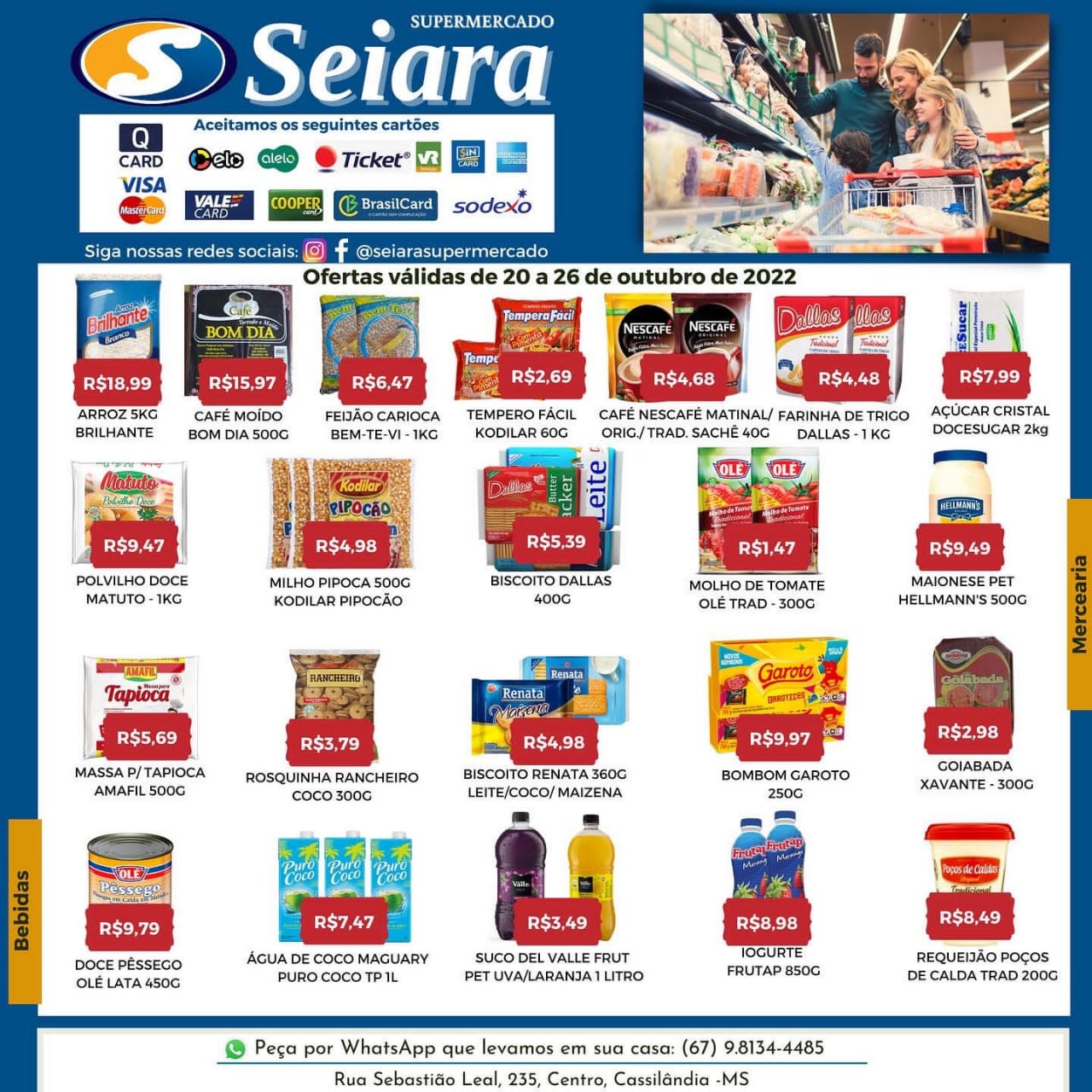 Seiara Supermercado Econômico apresenta as novas ofertas da semana ...