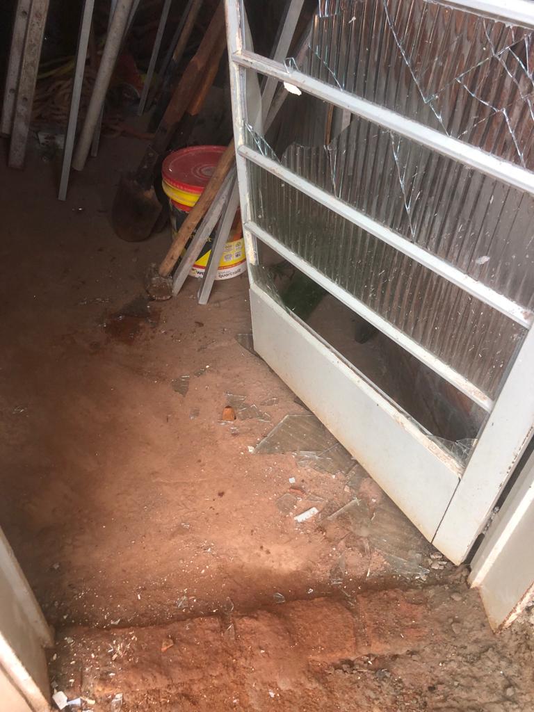Ladr&atilde;o n&atilde;o respeita nem a igreja em Apor&eacute; e causa preju&iacute;zos
