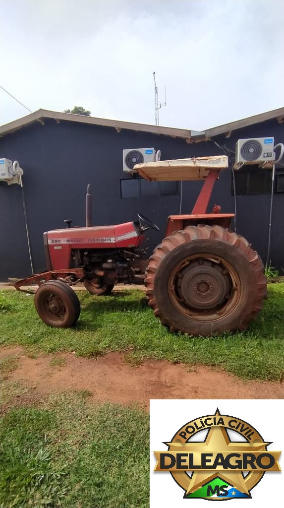 Cassilândia: Polícia Civil esclarece roubo de trator e gado com vítima mantida em cárcere em fazenda